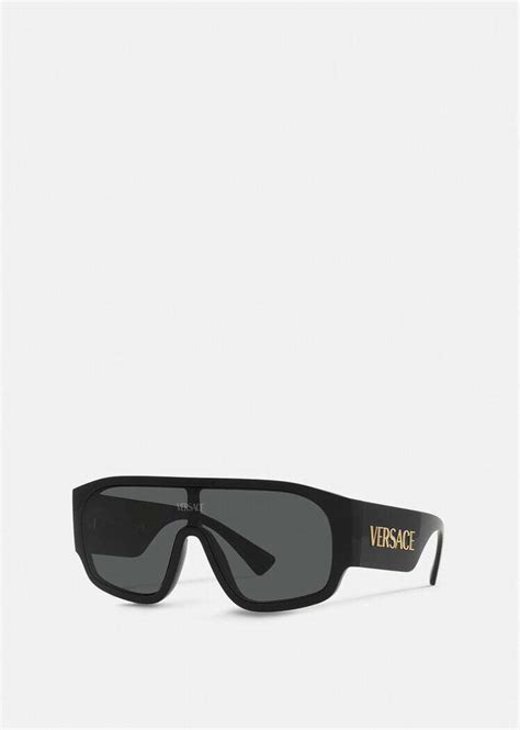 versace logo aviator sunglasses|Versace aviator sunglasses women.